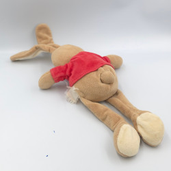 Doudou lapin maillot rouge coccinelle BENGY