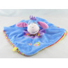 Doudou Bourriquet bleu mauve abeille écharpe multicolore DISNEY BABY