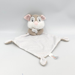 Doudou plat lapin Pan-pan panpan gris DISNEY BABY