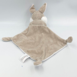 Doudou plat lapin Pan-pan panpan gris DISNEY BABY