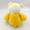 Doudou ours jaune blanc CHOCOLATINE