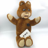 Ancienne peluche ours Gabby les petits malins Année 1985