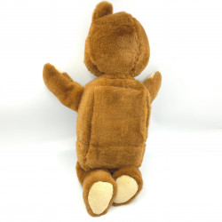 Ancienne peluche ours Gabby les petits malins Année 1985