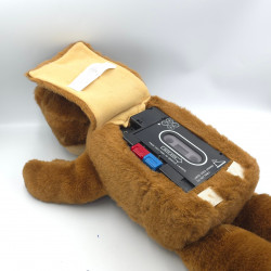 Ancienne peluche ours Gabby les petits malins Année 1985