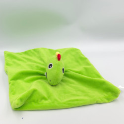 Doudou plat dinosaure vert STAR TOYS
