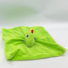 Doudou plat dinosaure vert STAR TOYS