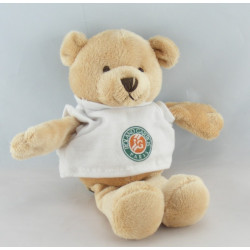 Doudou ours beige tee shirt ROLAND GARROS PARIS