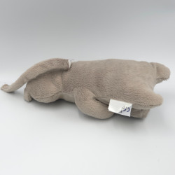 Doudou ours gris poche PABOBO