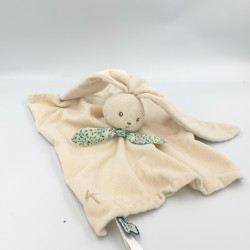 Doudou plat lapin blanc créme Lapinoo KALOO
