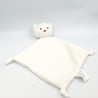 Doudou plat ours blanc MES PETITS CAILLOUX
