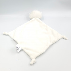 Doudou plat ours blanc MES PETITS CAILLOUX