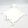 Doudou plat ours blanc MES PETITS CAILLOUX