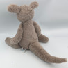 Doudou peluche kangourou marron gris JELLYCAT