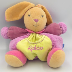 Doudou lapin prune rose...