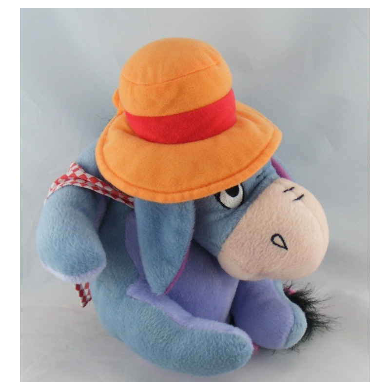 Doudou Bourriquet bleu ciel mauve FISHER PRICE Disney