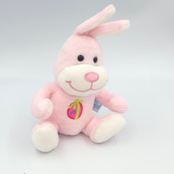 Doudou sonore lapin rose oeuf de Pâques GIPSY