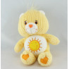Peluche Bisounours jaune soleil  Grosjojo CARE BEARS 33 cm
