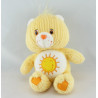 Peluche Bisounours jaune soleil  Grosjojo CARE BEARS 33 cm