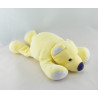 Doudou ours jaune couché MARESE