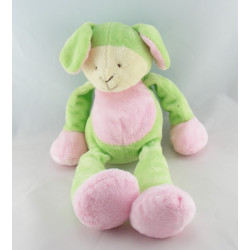 Doudou ours beige blanc fleur CA CREDIT AGRICOLE