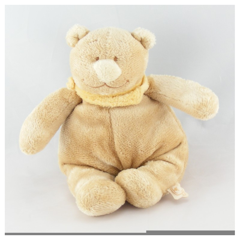 Doudou ours beige Tonton NOUKIE'S 16 cm