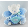 Doudou ours patapouf bleu Lagoon KALOO