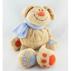 Doudou chien lapin beige orange KIABI