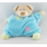 Doudou semi plat bleu ours étoiles NATTOU