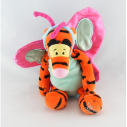 Doudou Tigrou avec rose DISNEY NICOTOY