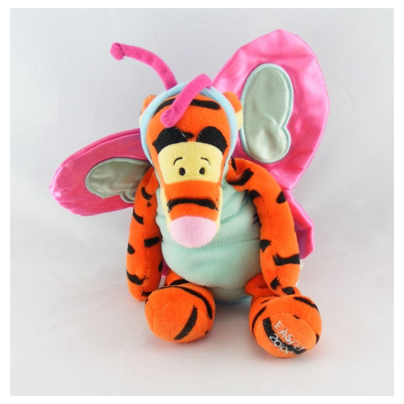 Doudou Tigrou avec rose DISNEY NICOTOY