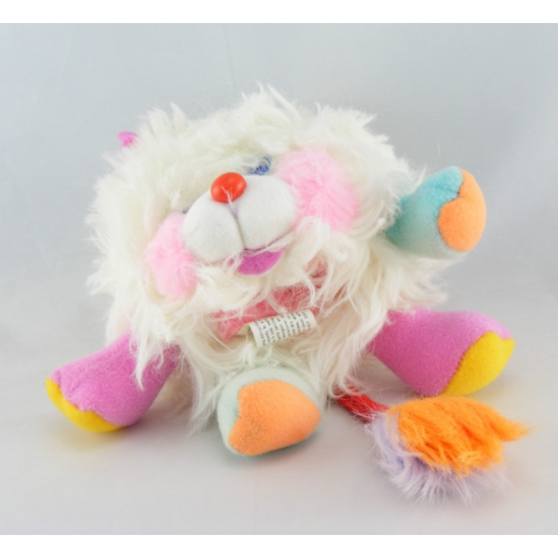 Peluche Popples blanc année1986