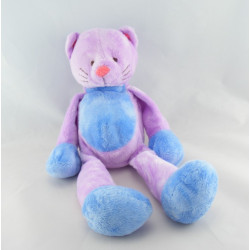 Doudou ours beige blanc fleur CA CREDIT AGRICOLE