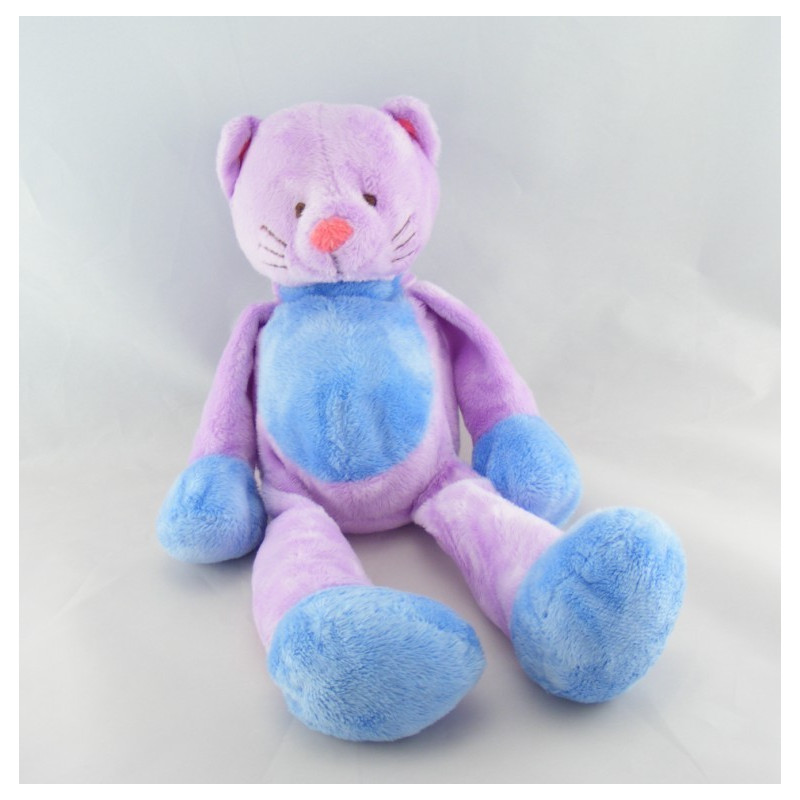 Doudou ours beige blanc fleur CA CREDIT AGRICOLE