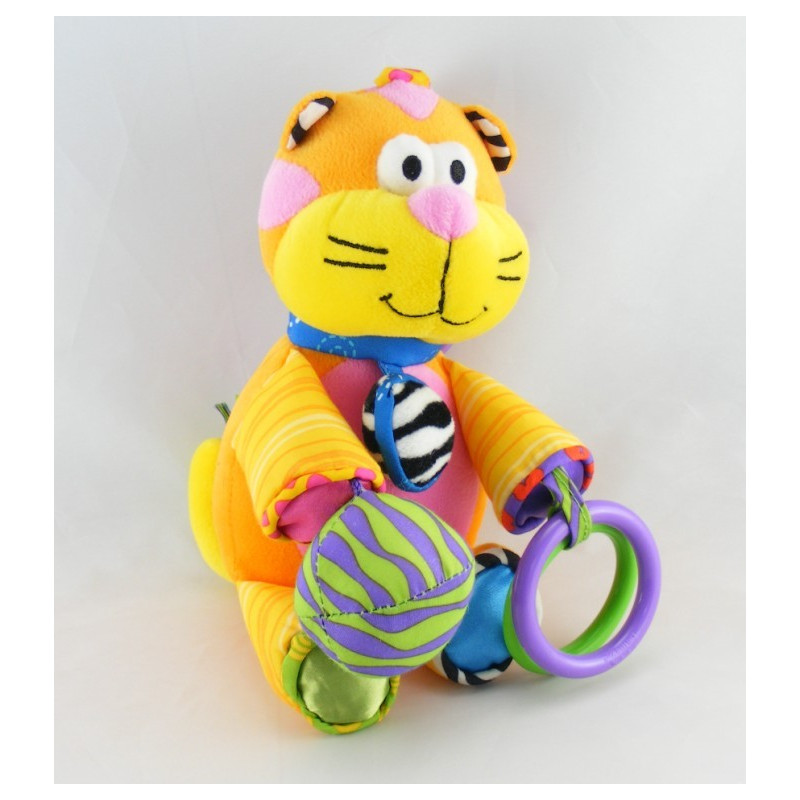 Doudou eveil singe bleu Morgan LAMAZE