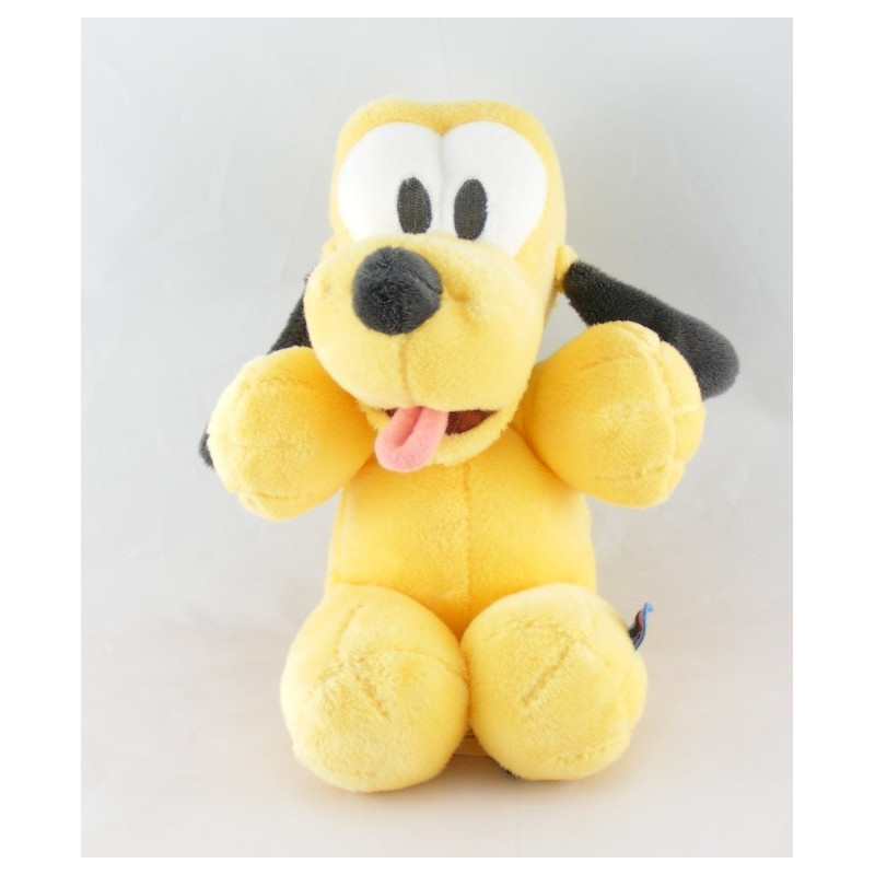 Doudou chien Pluto collier vert DISNEY NICOTOY