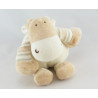 Doudou souris blanc beige DODO D'AMOUR MGM