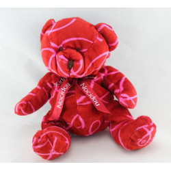 Doudou ours rouge NOCIBE INES