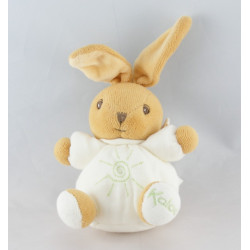 Doudou ours patapouf rose saumon KALOO ECOLOGIQUE