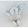 Doudou petit lapin rose à pois VERTBAUDET