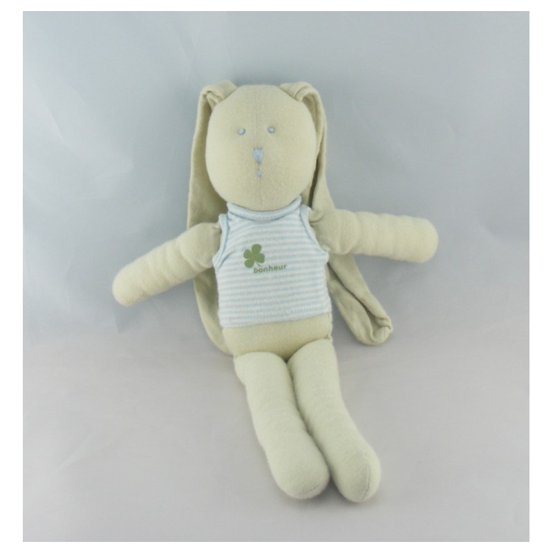 Doudou Lapin blanc PETIT BATEAU