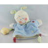 Doudou plat marionnette lutin escargot vert spirale étoiles KIABI