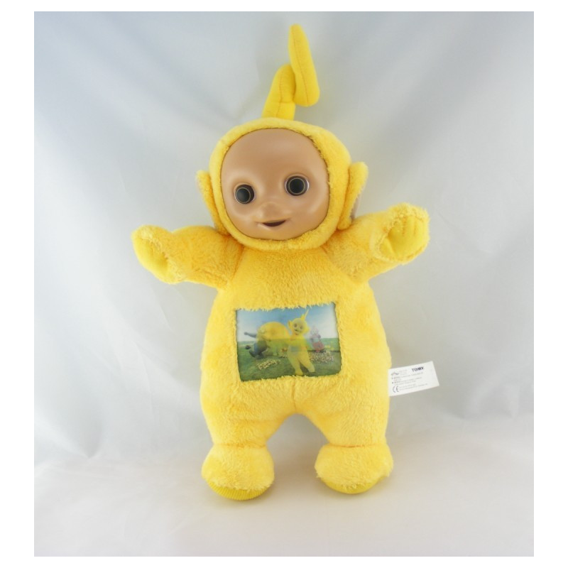 Doudou peluche TELETUBBIES jaune Laa-laa lala