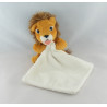 Doudou lion avec mouchoir CREDIT LYONNAIS
