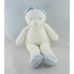 Doudou Ours blanc TARTINE ET CHOCOLAT