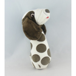 Doudou chien blanc beige H ET M HM